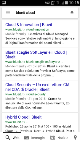 Blueit Cloud Search